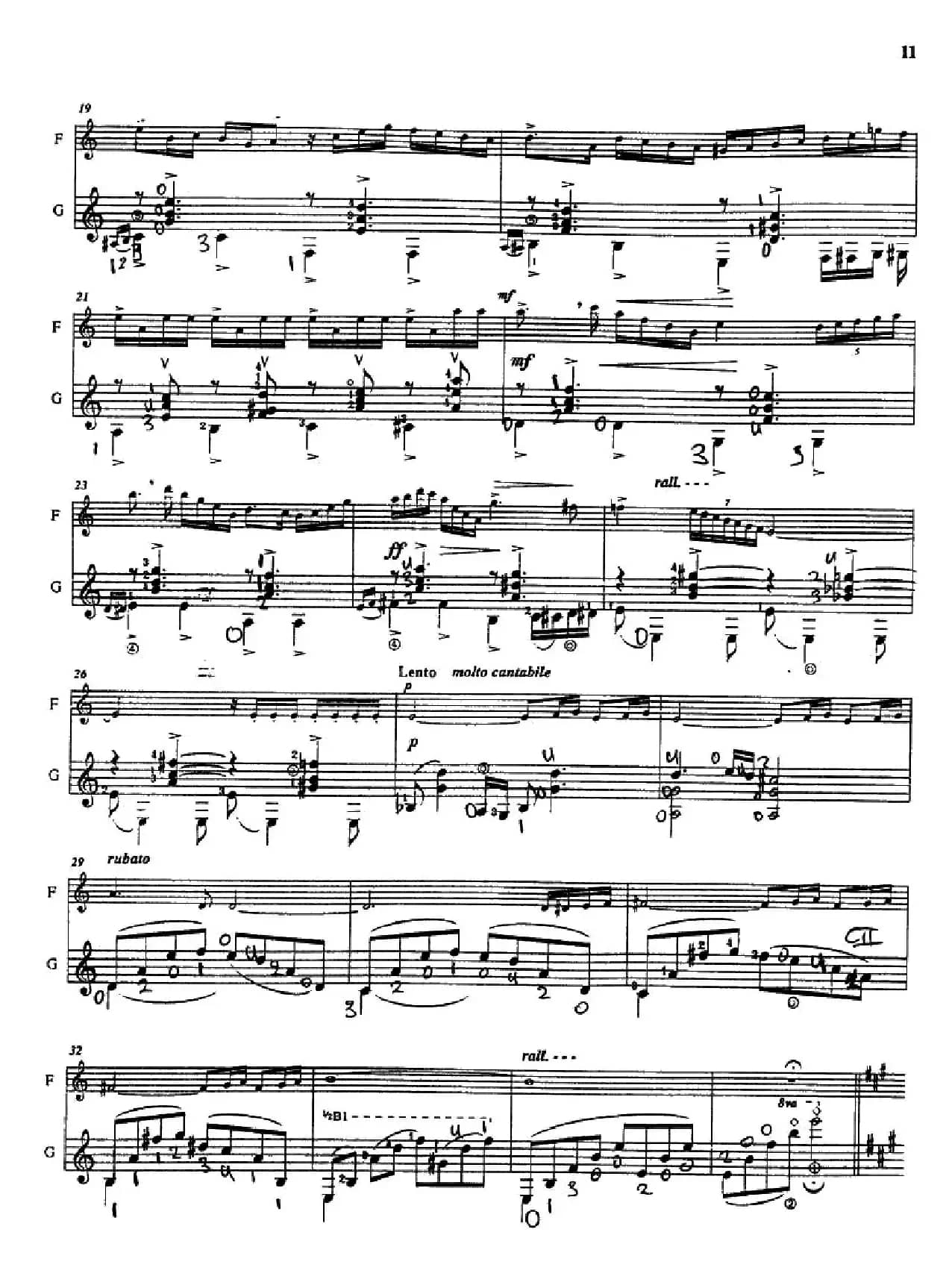 Histoire du Tango：3、Nightclub 1960（长笛+吉他）