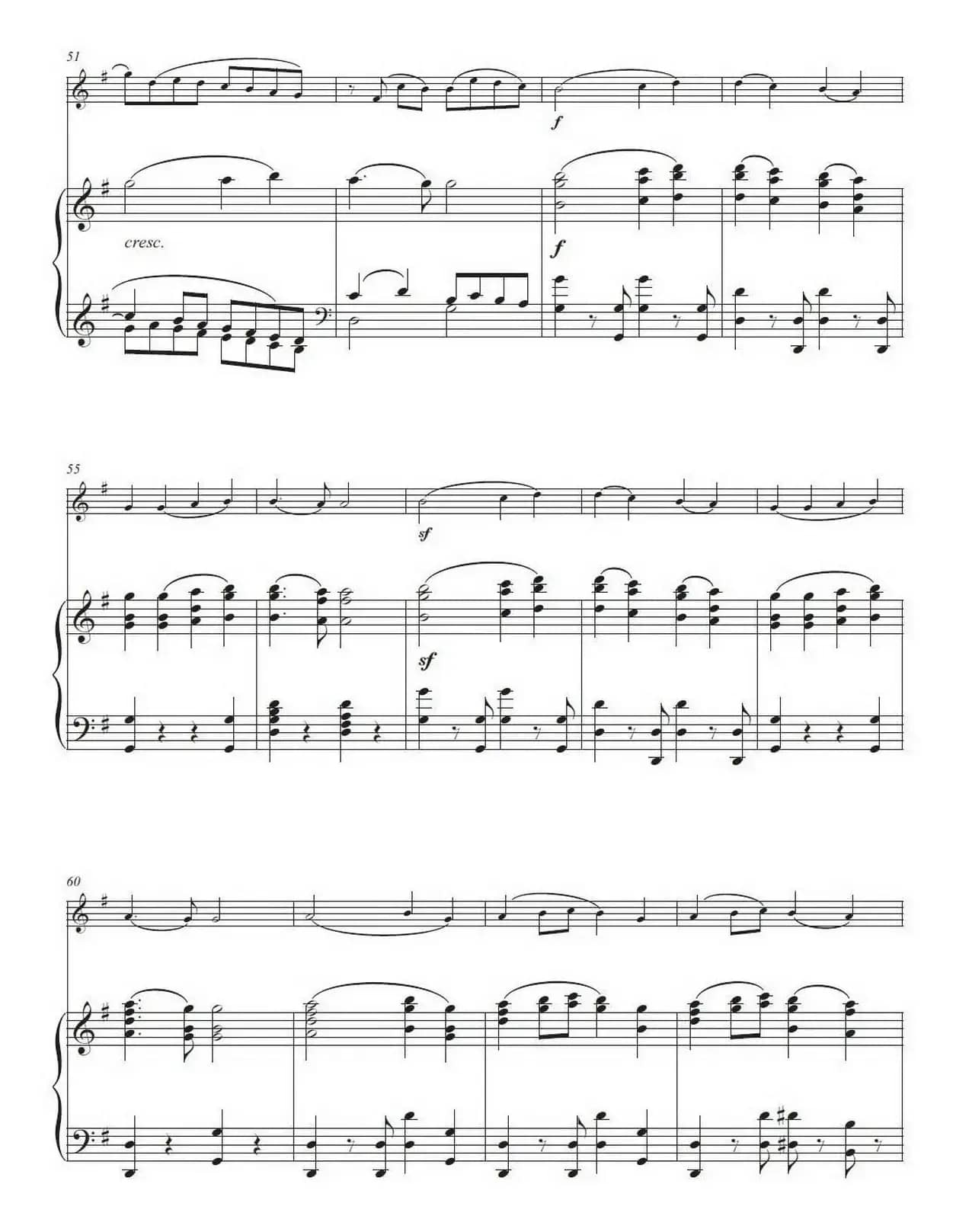 欢乐颂（小号独奏+钢琴伴奏谱）