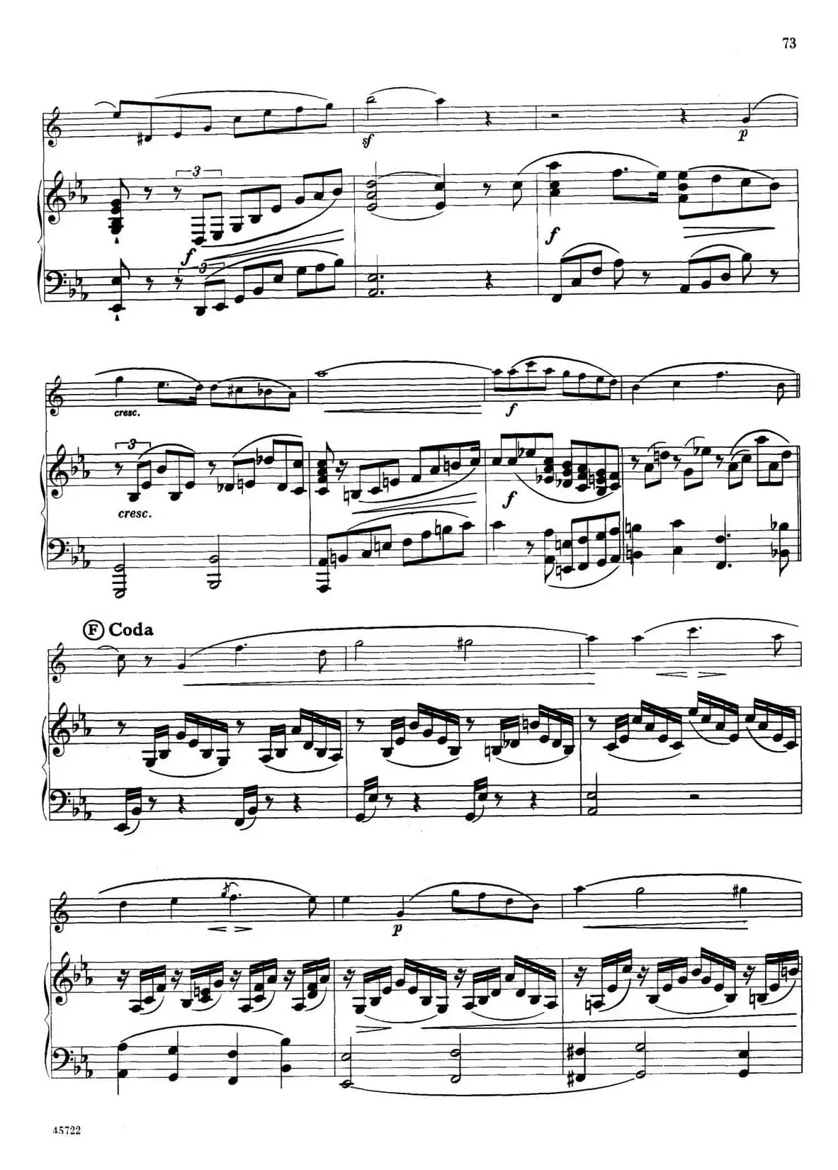 15首古典萨克斯独奏曲：15、Fantasy Piece（中音萨克斯+钢琴伴奏）