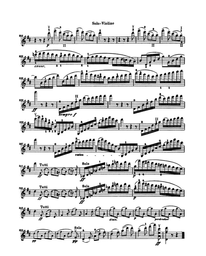 Konzert fur Violine（贝多芬小提琴协奏曲）