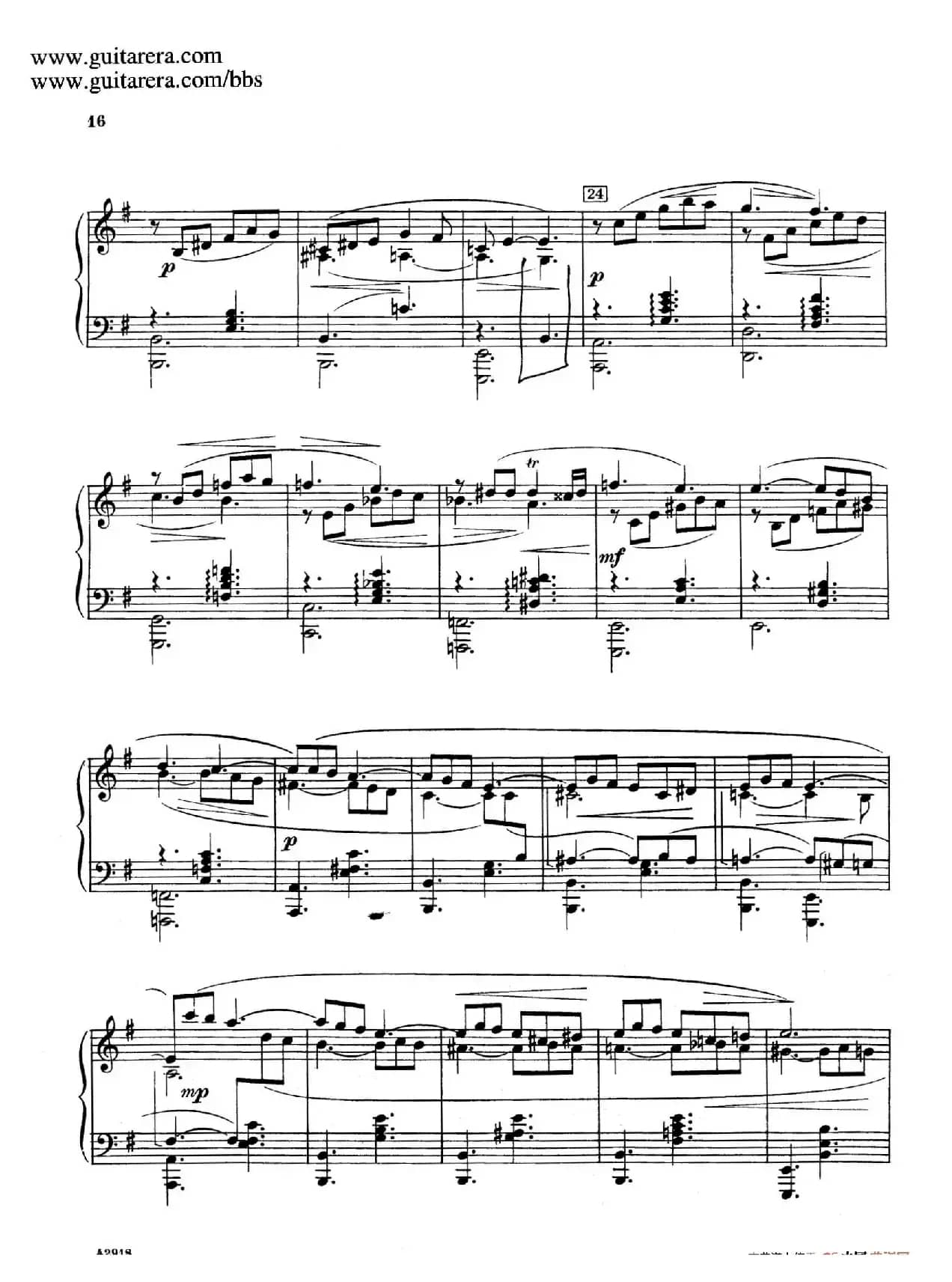 Souvenirs Op.28（纪念曲3. 双人芭蕾舞）