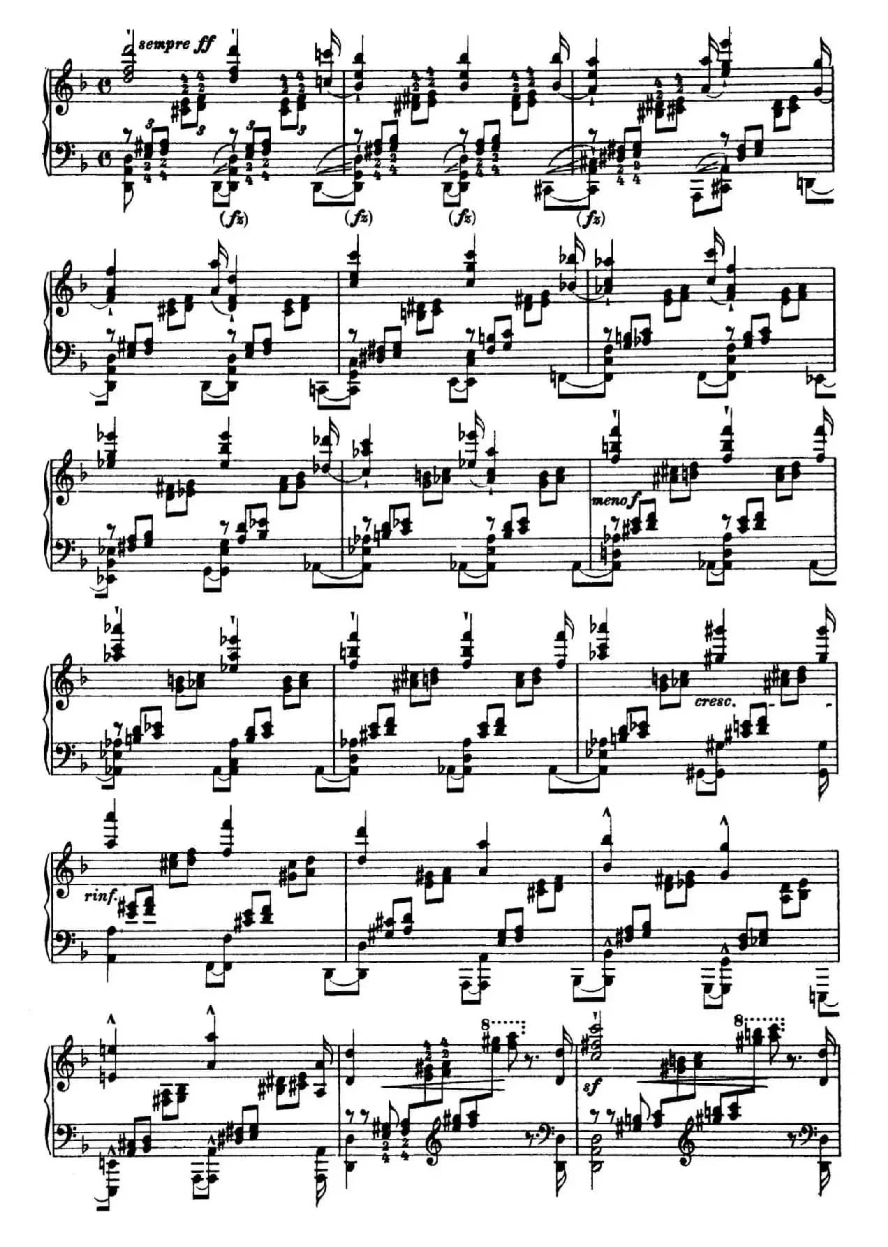 12 Etudes d'execution Transcendante S.139（12首超技练习曲·4）