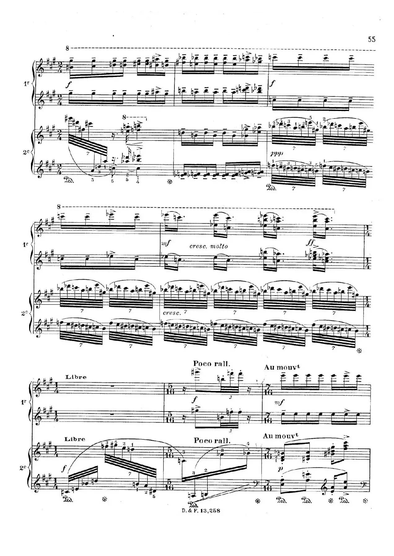 Visions de l'Amen（阿门的幻想·双钢琴·Ⅴ）