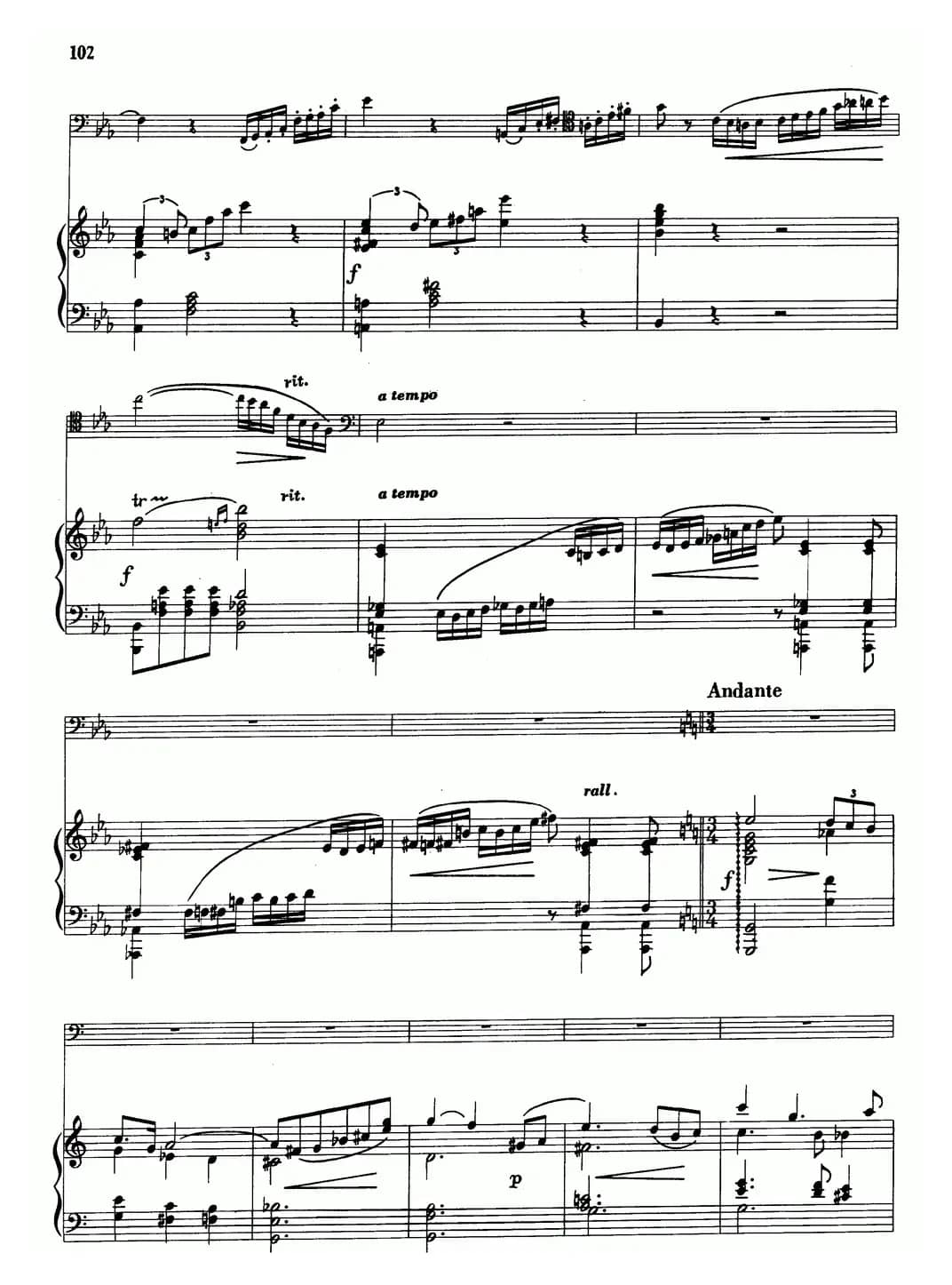 F小调第二协奏曲（大管+钢琴伴奏）