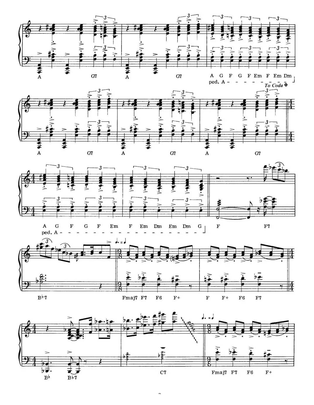 Blue Rondo A La Turque（蓝色回旋曲）