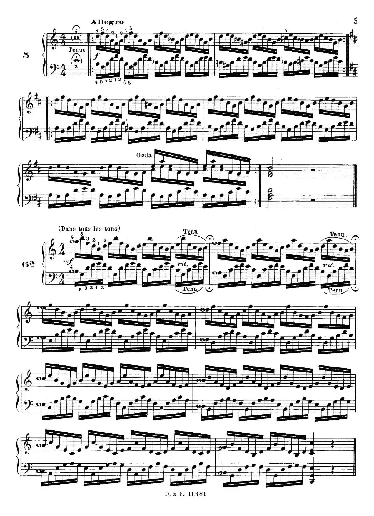 51 Exercises, WoO 6（51首钢琴练习 1—7）