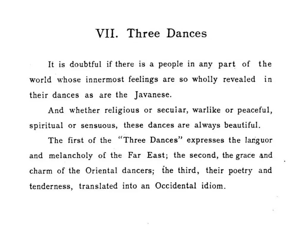 Java Suiten（爪哇组曲Ⅶ）