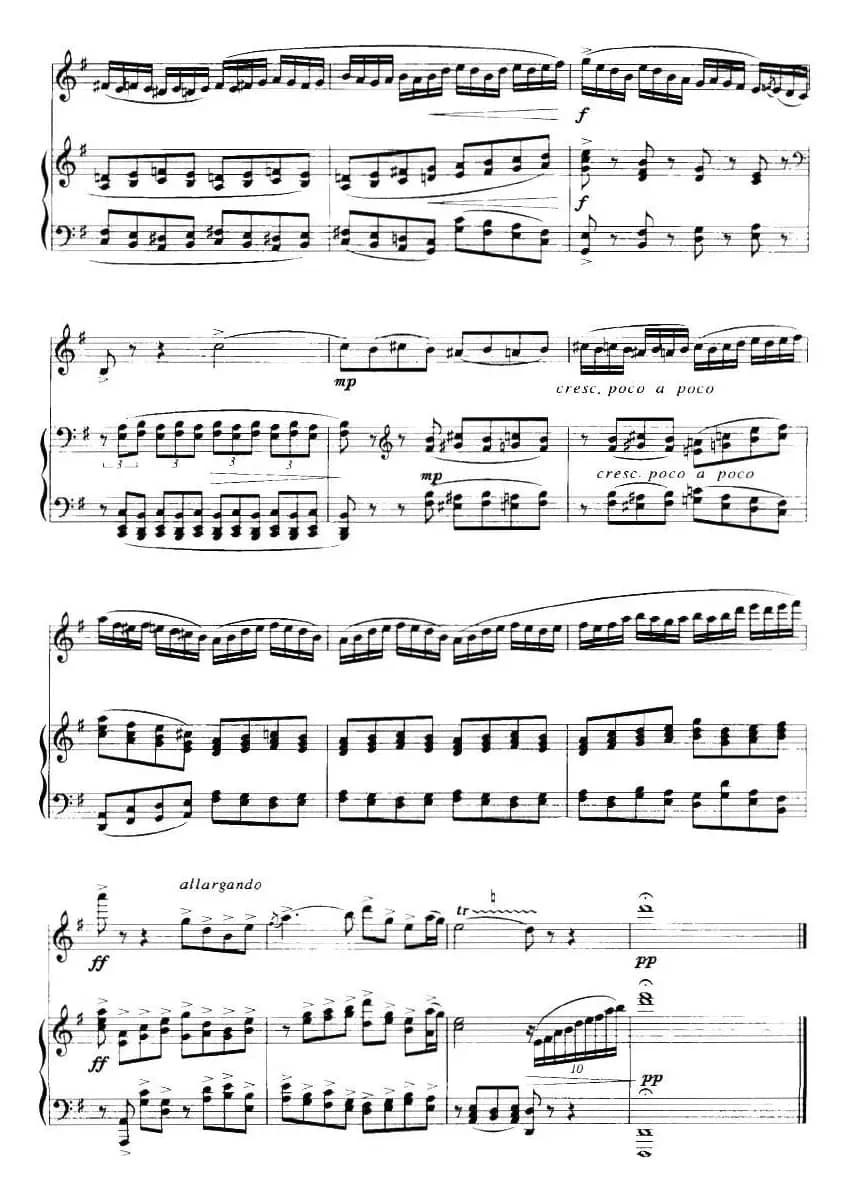 满都拉（长笛+钢琴伴奏）