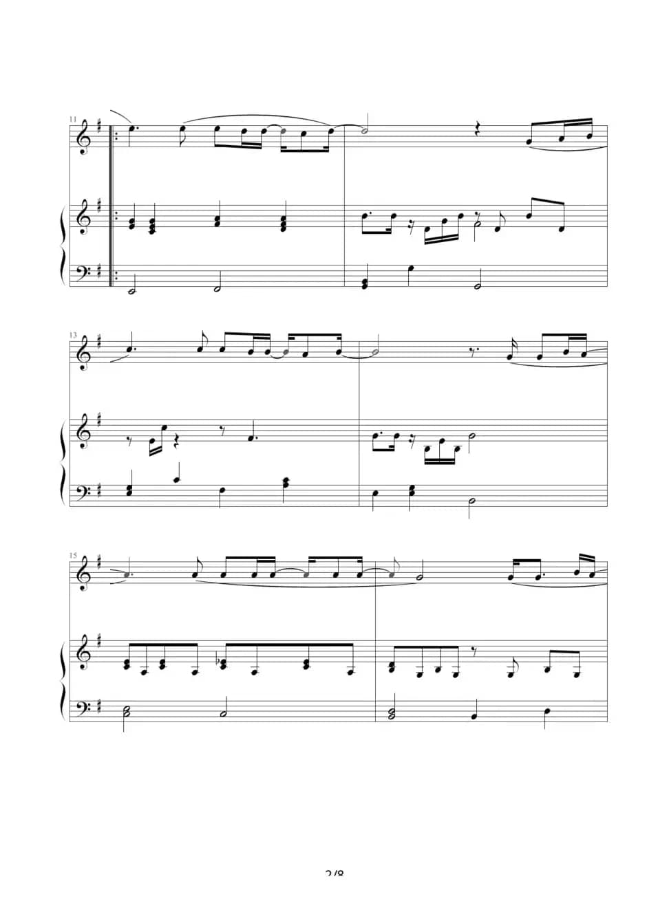 Qui a le droit?（钢琴伴奏谱）