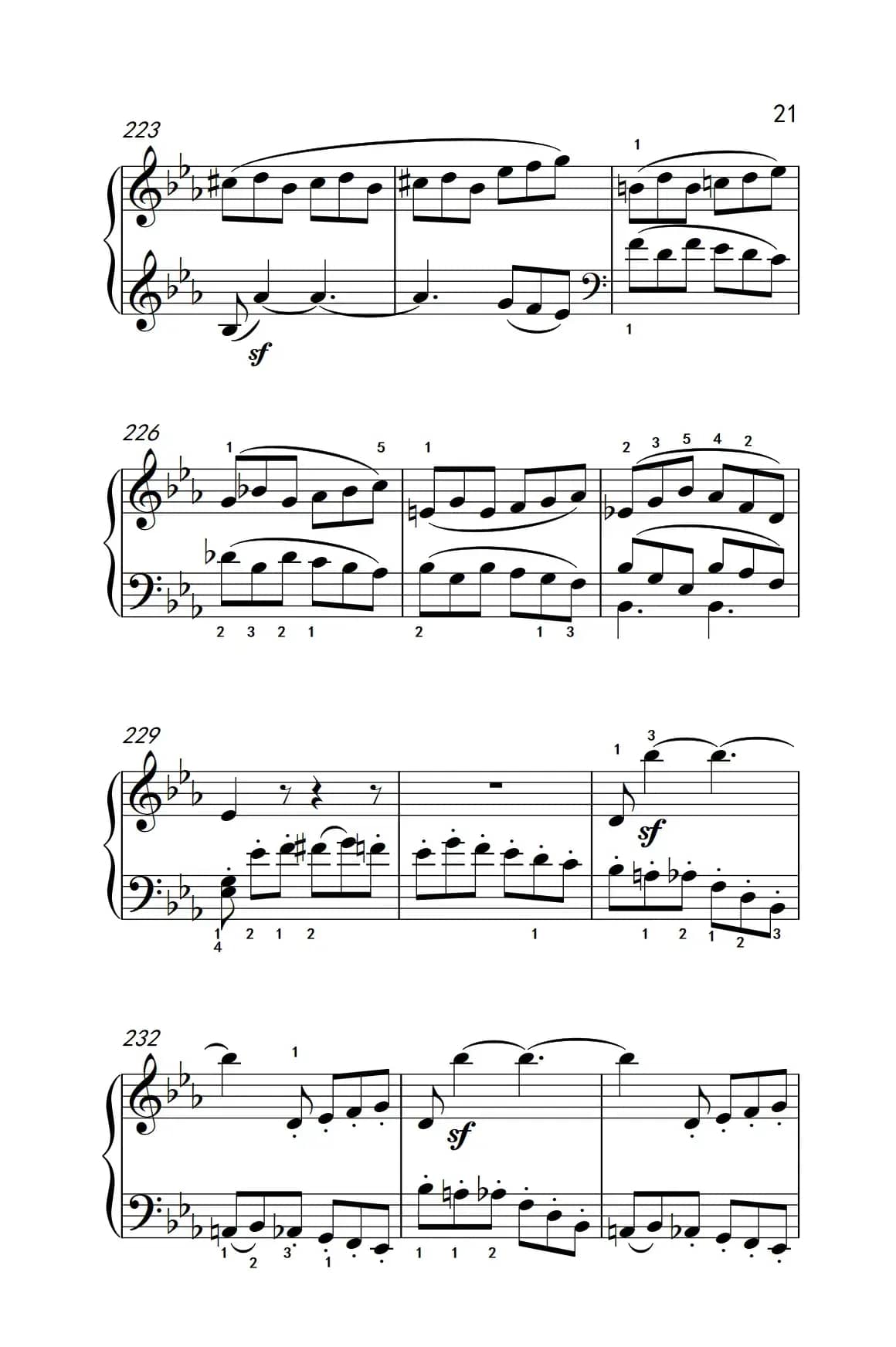 奏鸣曲 Opus 7 第一乐章（贝多芬奏鸣曲集 2）