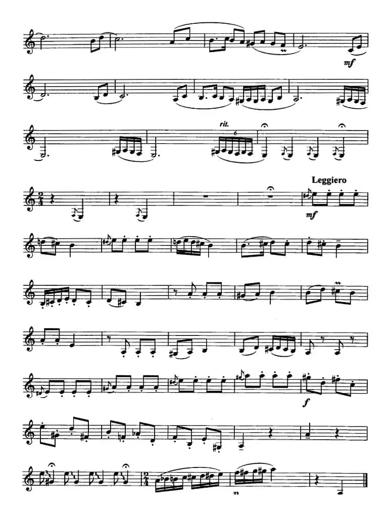 驴车（单簧管）