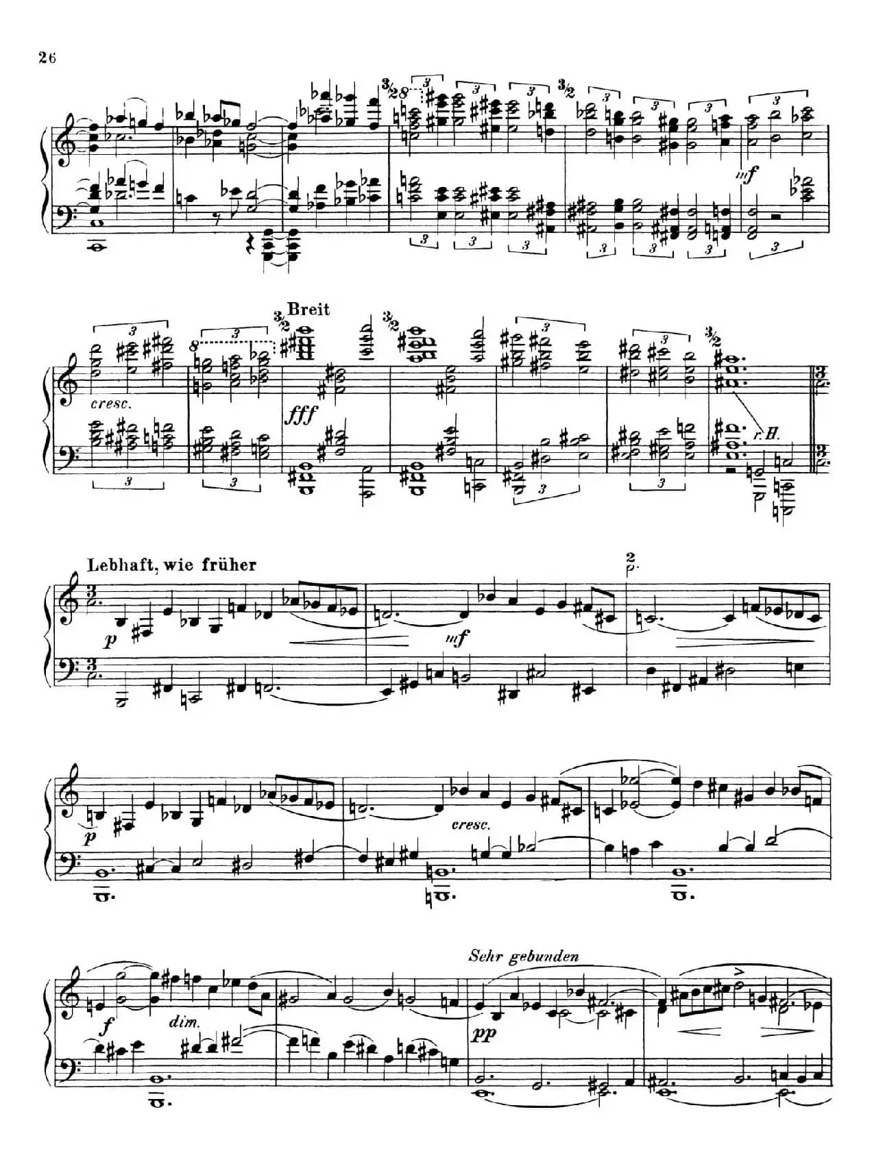 Piano Sonata No.1（第一钢琴奏鸣曲 Ⅴ）