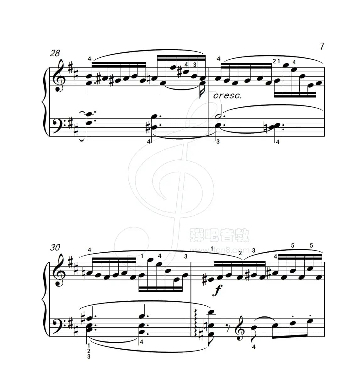 练习曲 16（克拉莫钢琴练习曲60首）