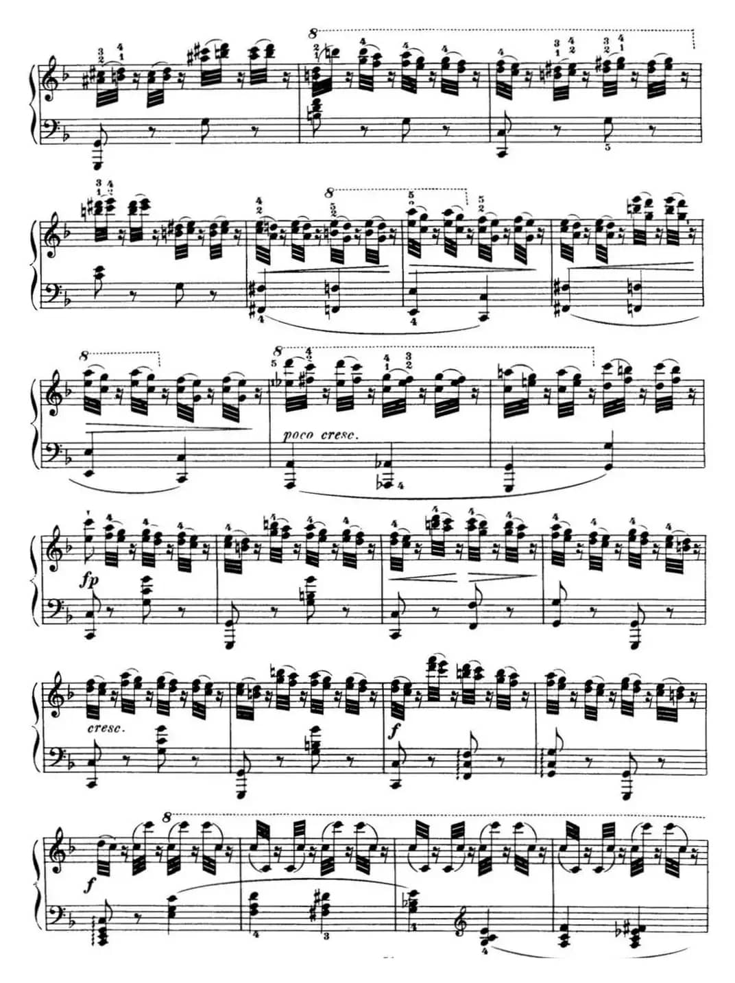 50首车尔尼Op.740钢琴手指灵巧技术练习曲（NO.30）