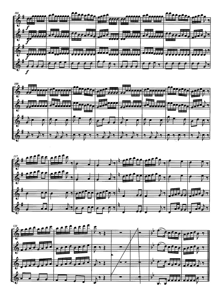 琴趣（四重奏、五线谱版）