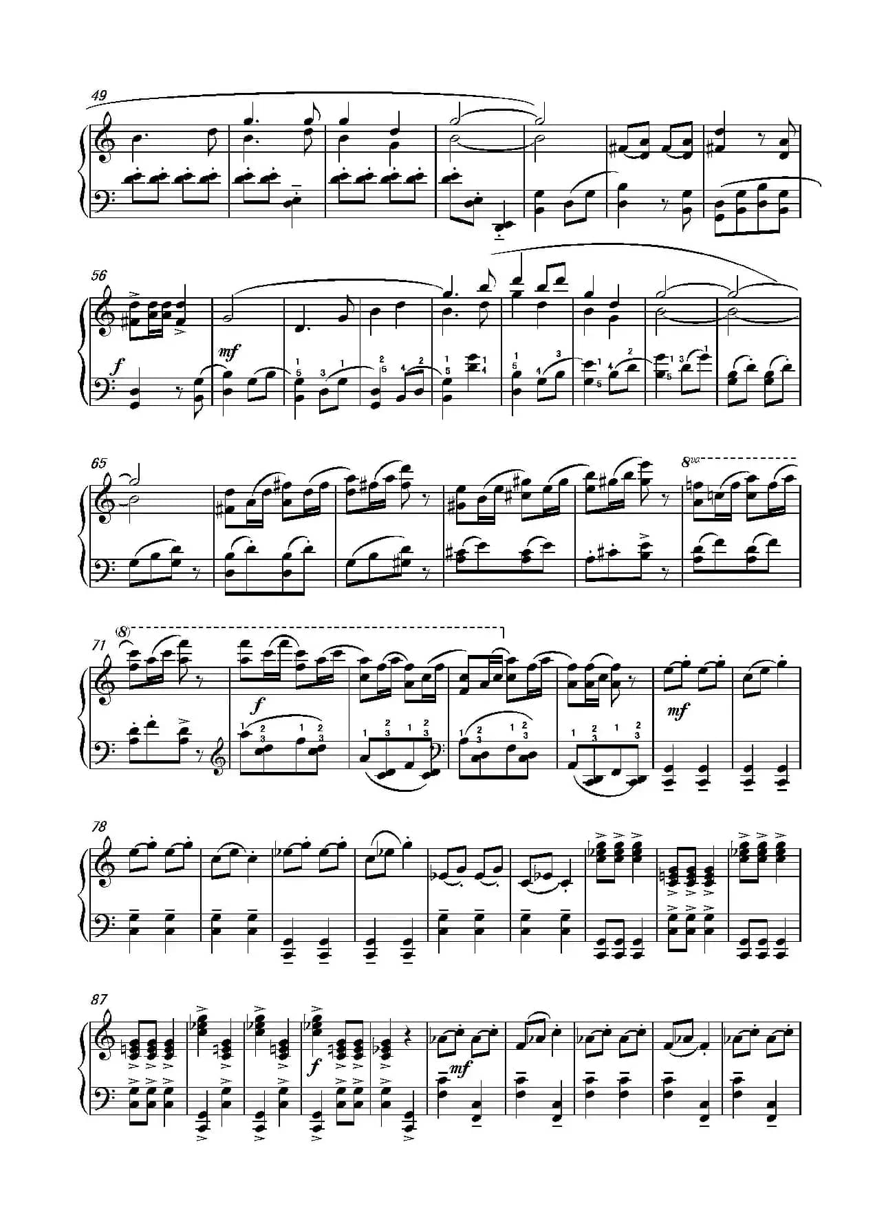 第14钢琴奏鸣曲 Piano Sonata NO.14‘Sonatine’(小奏鸣曲)