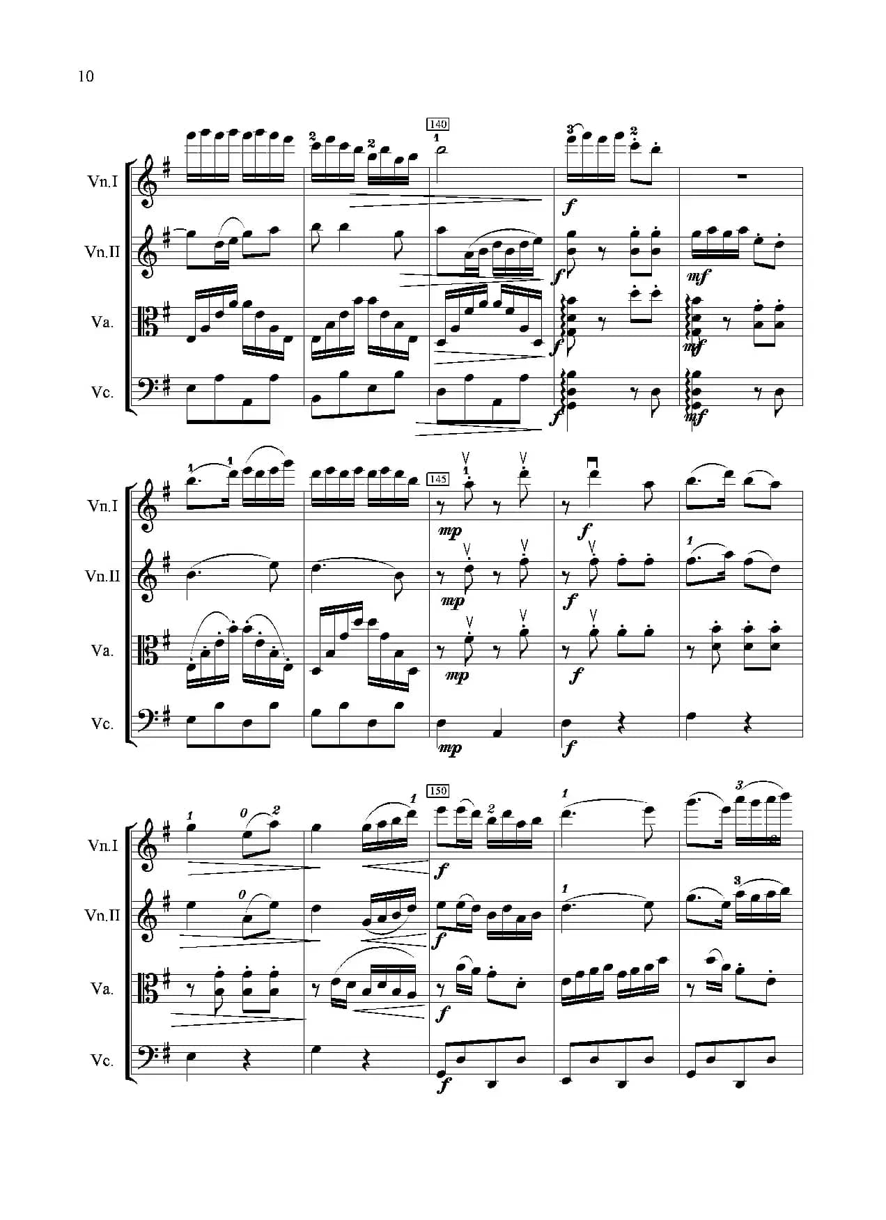 扑蝶舞曲（弦乐四重奏）