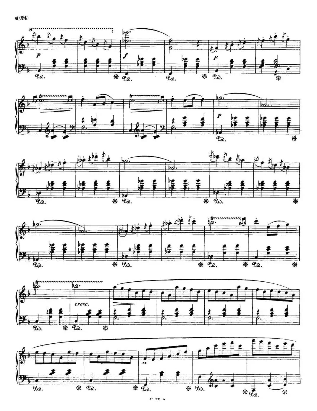 Valse brillante Op34 No3（F大调华丽圆舞曲Op.34-3）