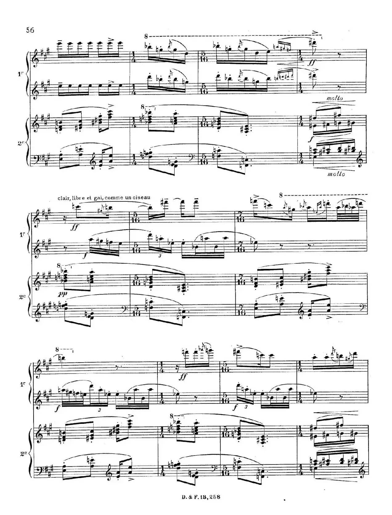 Visions de l'Amen（阿门的幻想·双钢琴·Ⅴ）