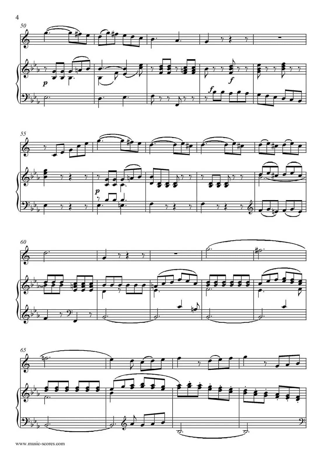 Mozart：Concerto KV495 No.4-3st Rondo 回旋曲（中音萨克斯+钢琴伴奏）