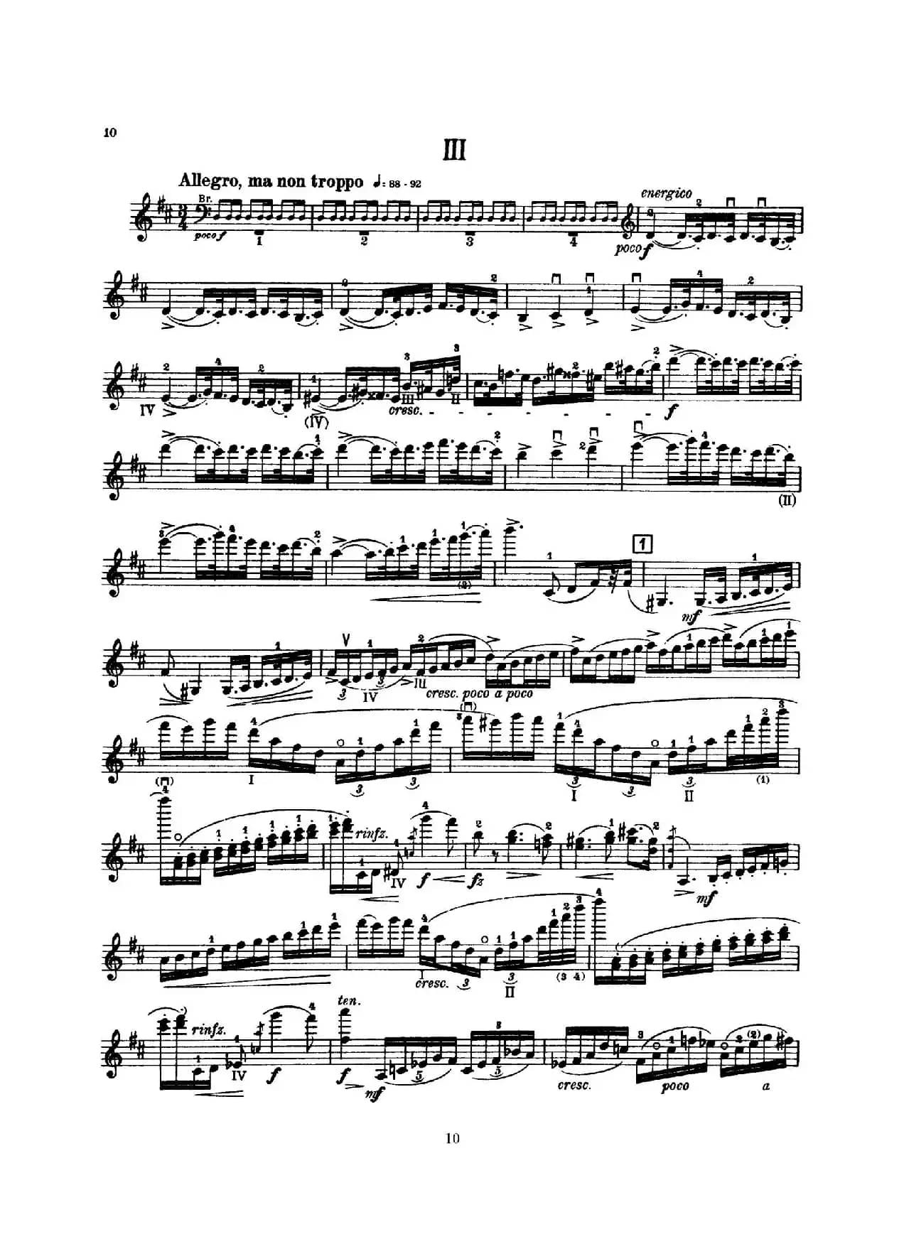 Concerto in D Minor Op.47（小提琴分谱）
