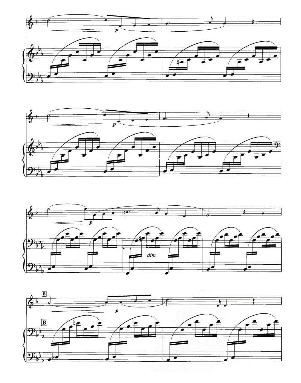 圣母颂（小号+钢琴伴奏）