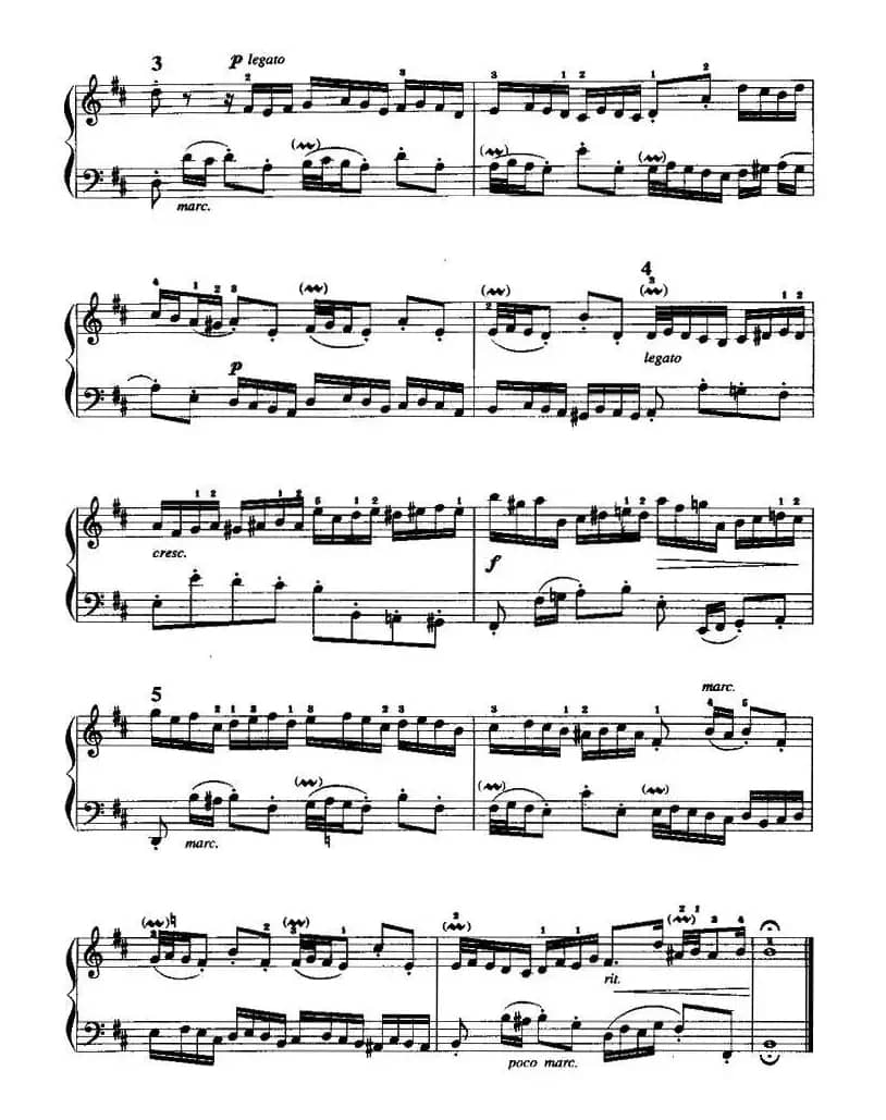 b小调二部创意曲 No.15