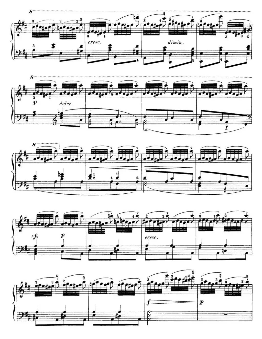 50首车尔尼Op.740钢琴手指灵巧技术练习曲（NO.29）