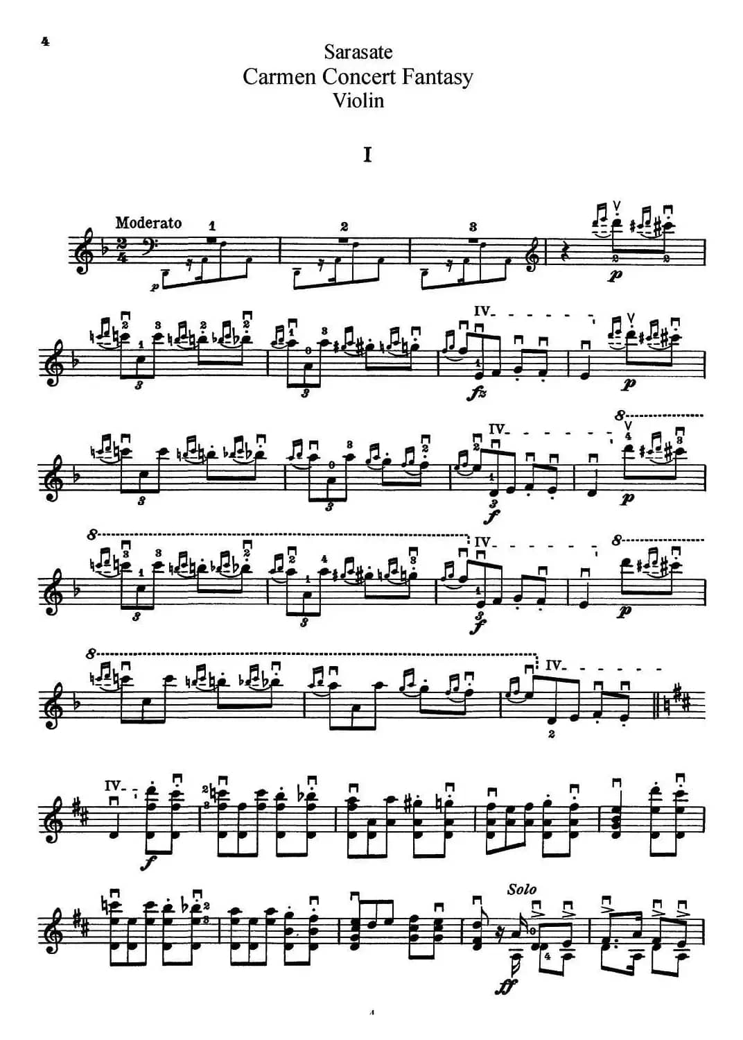 Carmen Concert Fantast Op.25（Ⅰ）