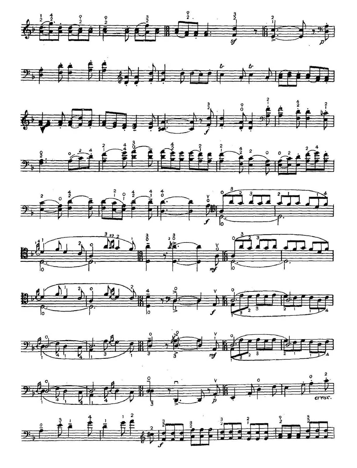 随想练习曲第十一首（大提琴）