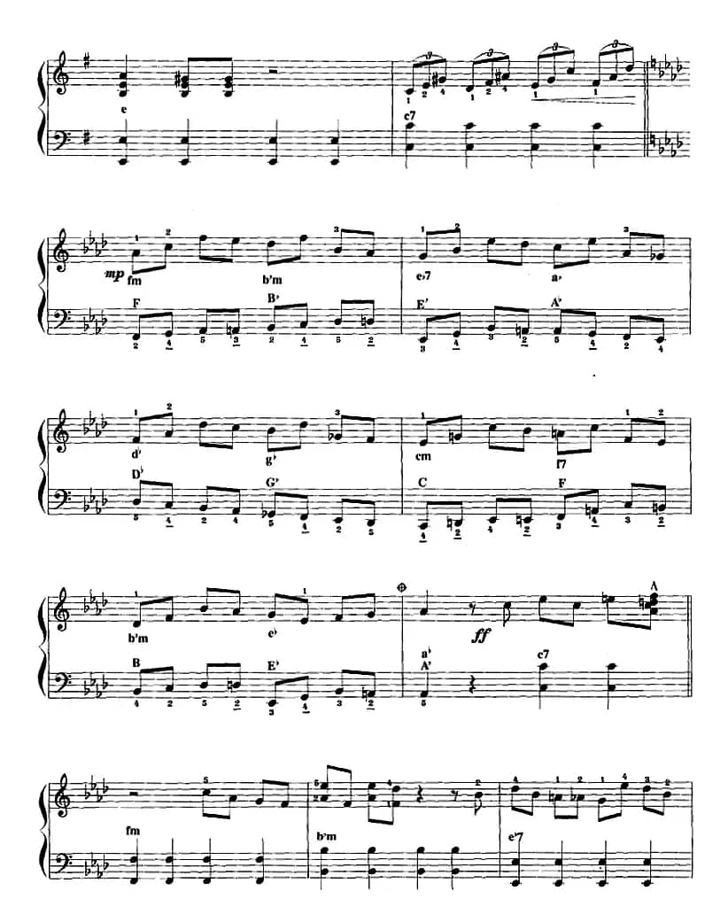 手风琴爵士乐曲：Our song 我们的歌