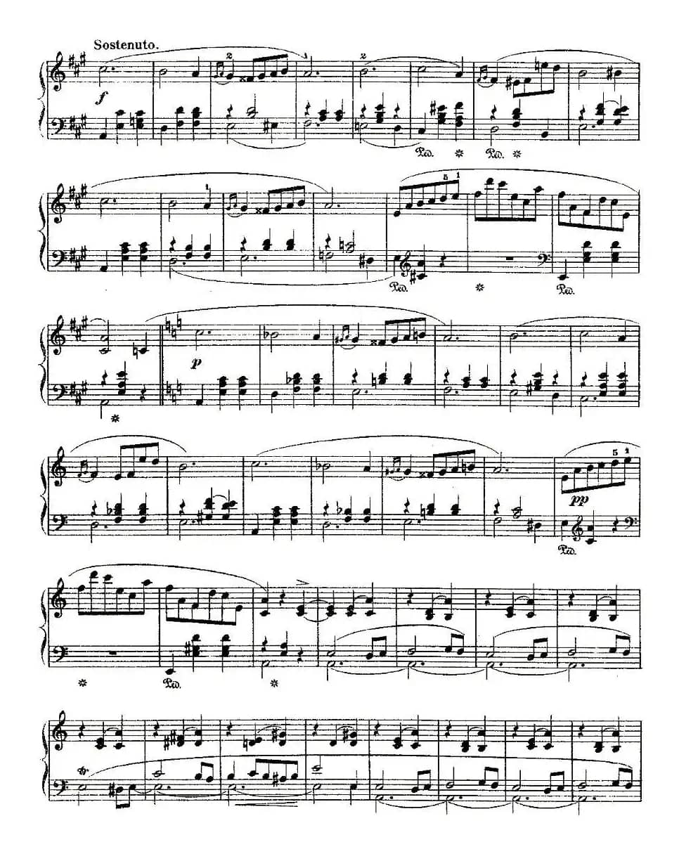 valse brillante，Op.34, No.2