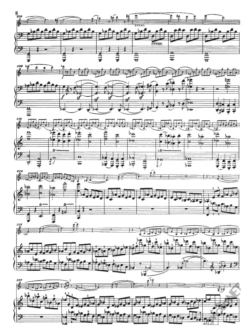 献给好友鲁道尔夫·克鲁采：奏鸣曲（A大调、小提琴+钢琴伴奏）