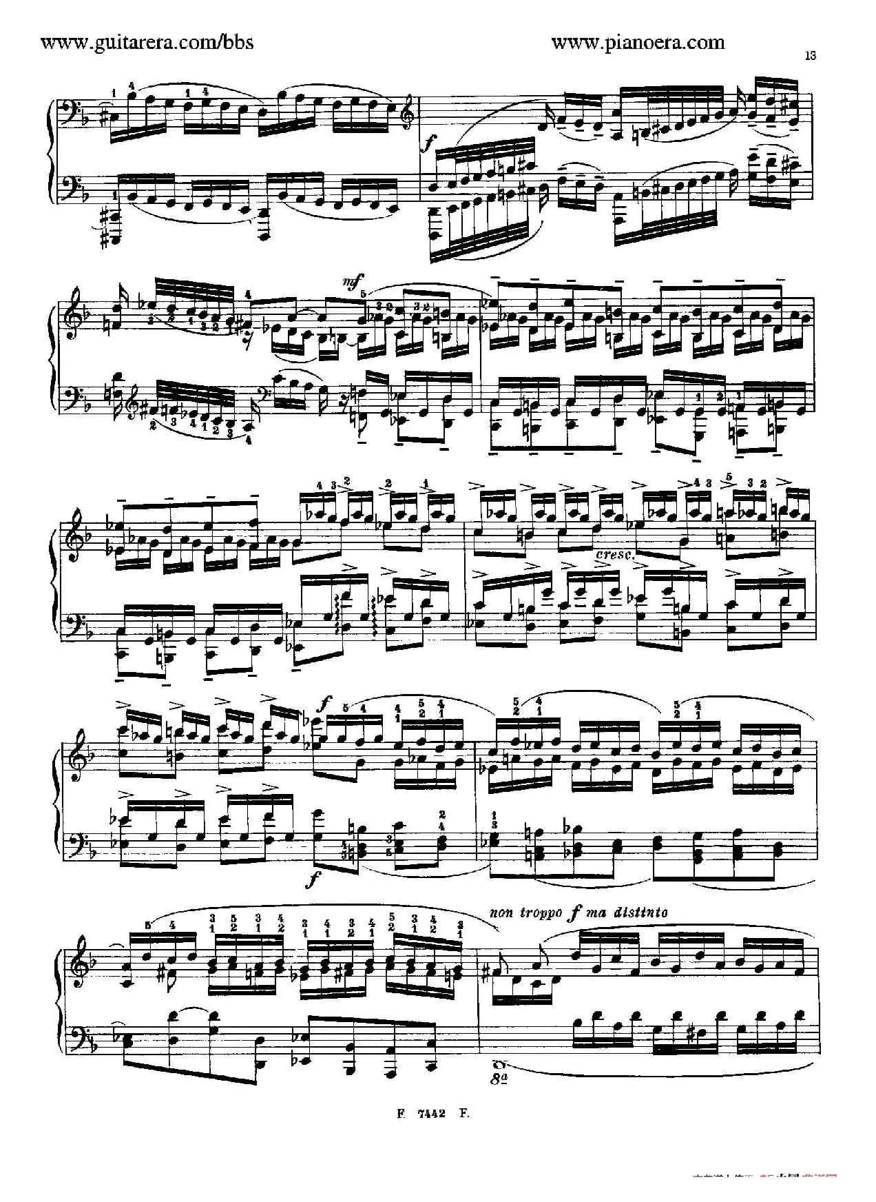 d小调托卡塔与赋格（BWV 565·柯尔托改编钢琴独奏版）