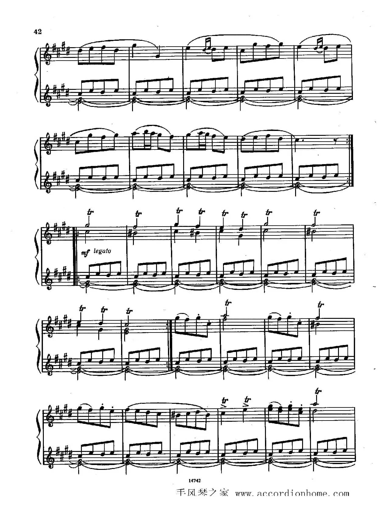 佐罗塔耶夫-六首儿童组曲之三