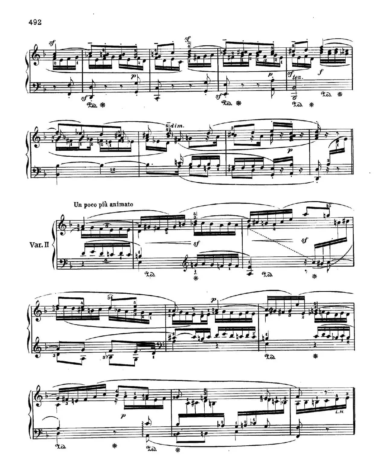Variations Serieuses Op.54（d小调庄严变奏曲）