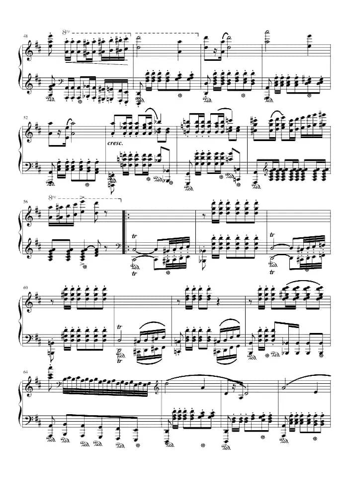 波兰军队舞曲-Op.40 No.1