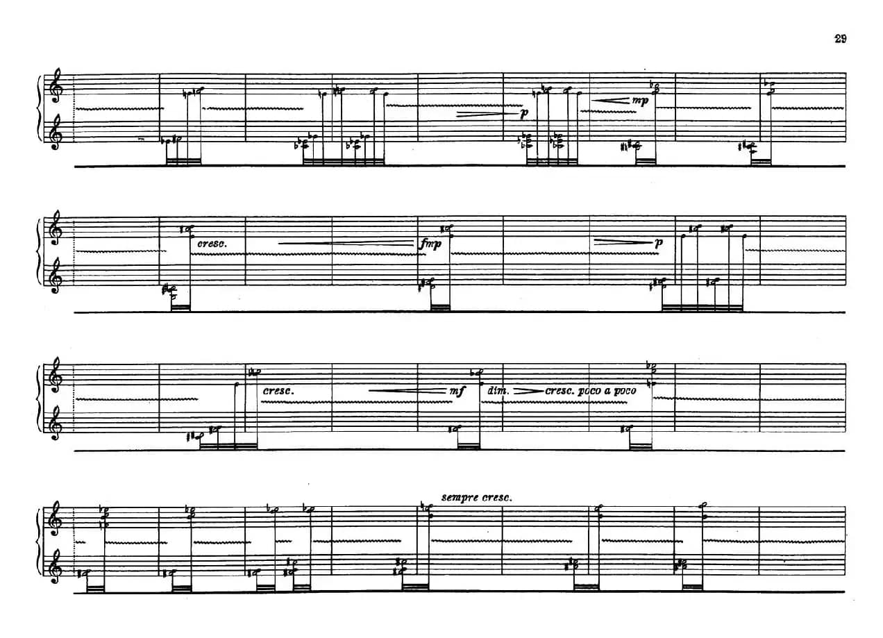 12 Etudes for Piano（博尔科姆12首钢琴练习曲·9）