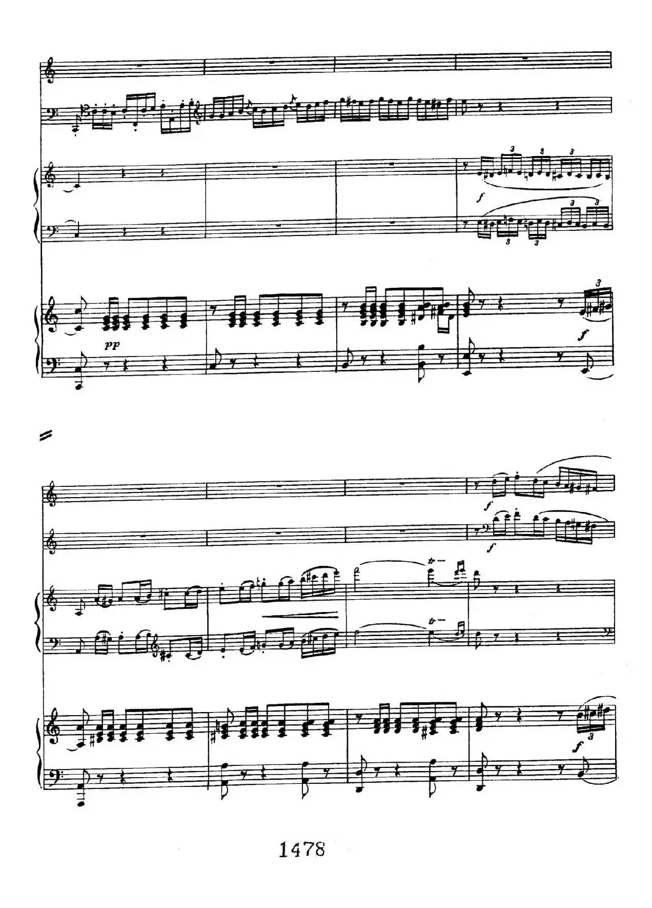 Triple Concerto in C Major Op.56(C大调三重协奏曲·双钢琴·Ⅲ)