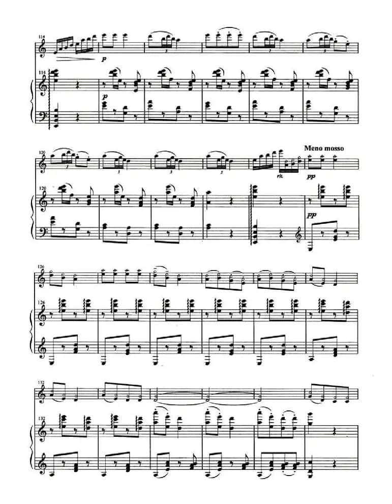 塞外舞曲（小提琴+钢琴伴奏）