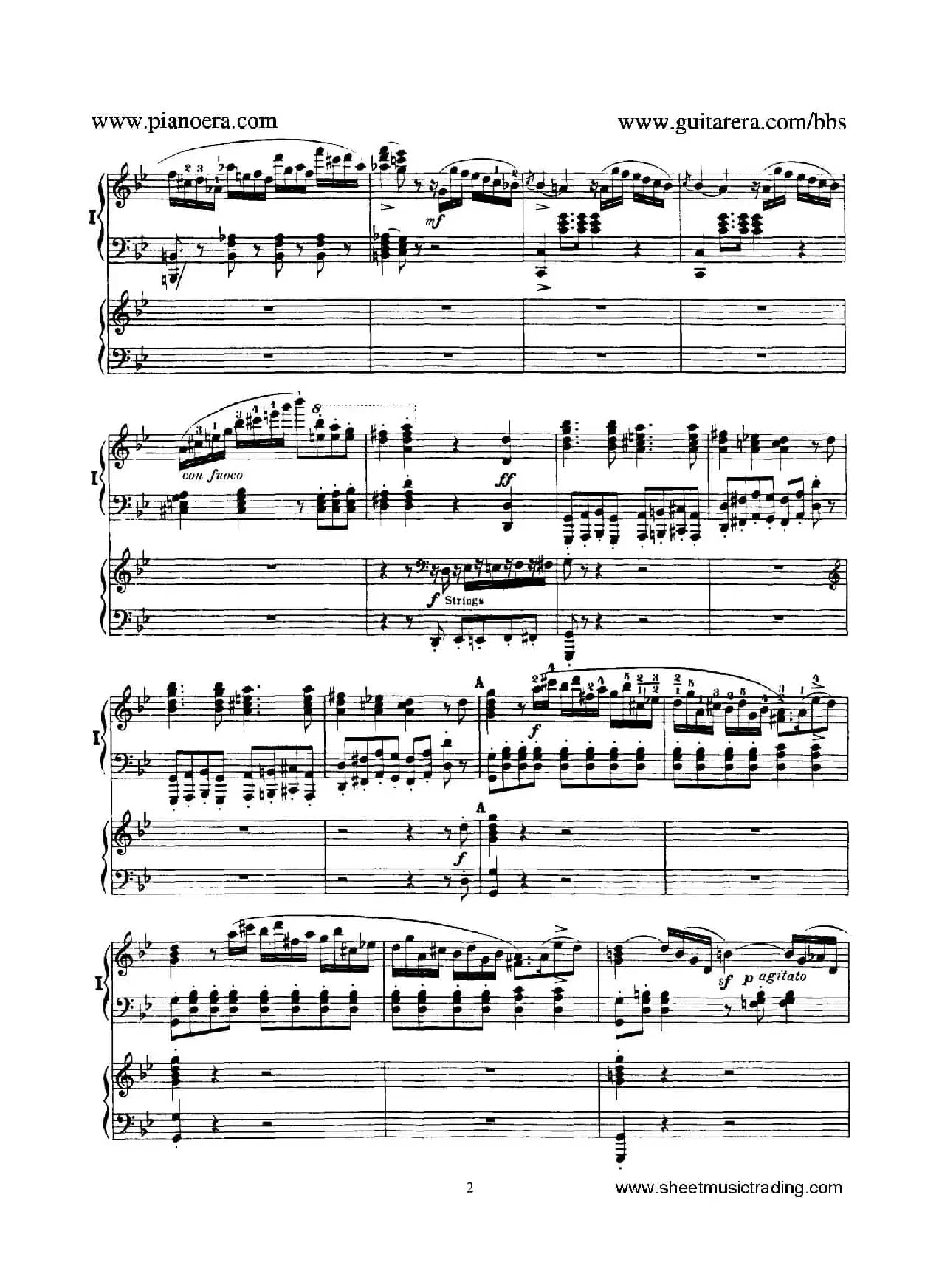 Piano Concerto No.1 in g Minor Op.25(g小调第一钢琴协奏曲·双钢琴)