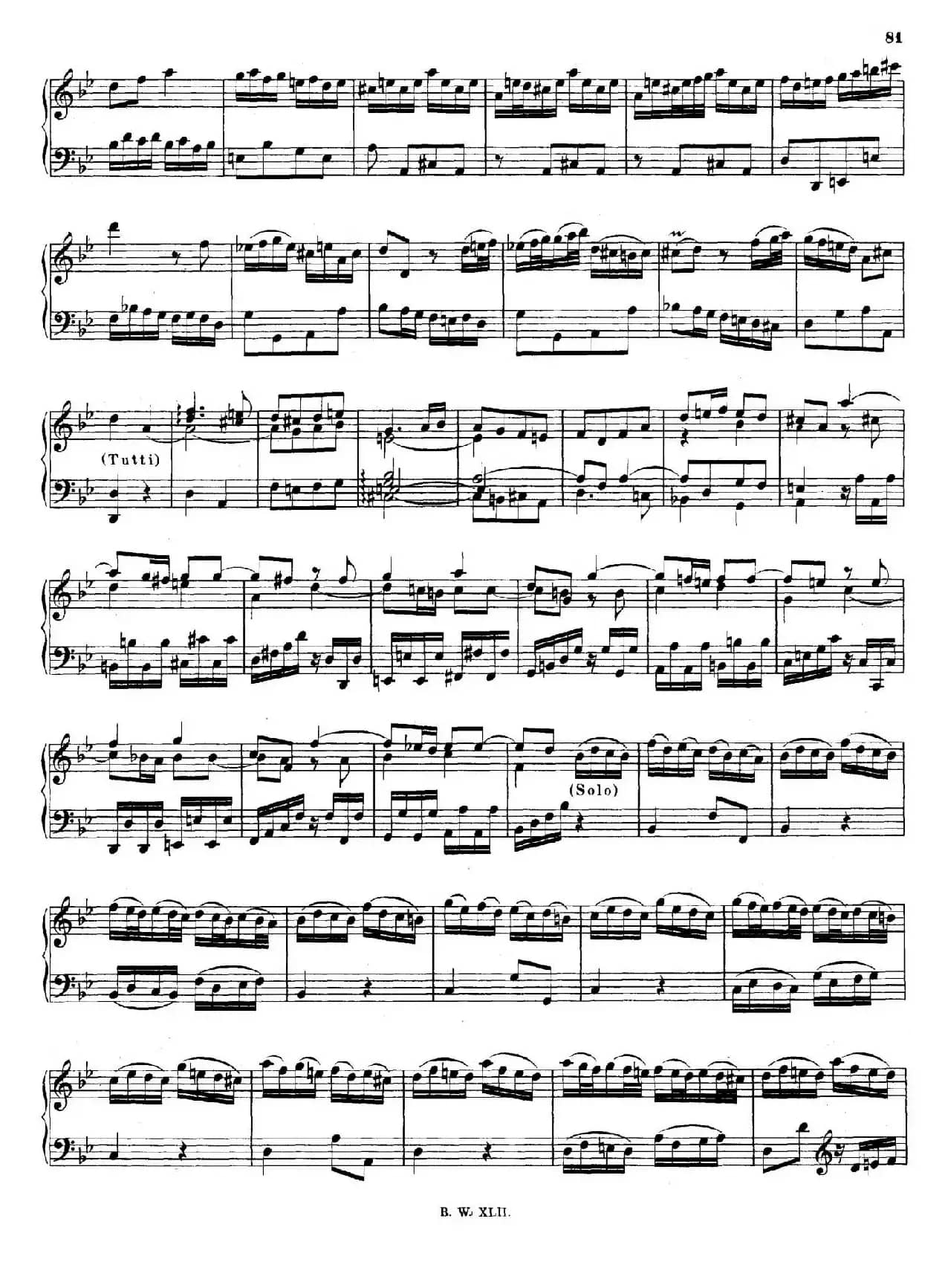 16 Concertos BWV 972-987(十六首为独奏古钢琴而作的协奏曲)(P21——30)