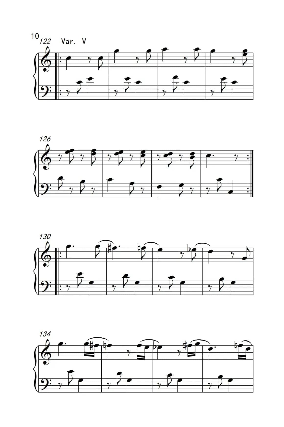 “小星星”变奏曲