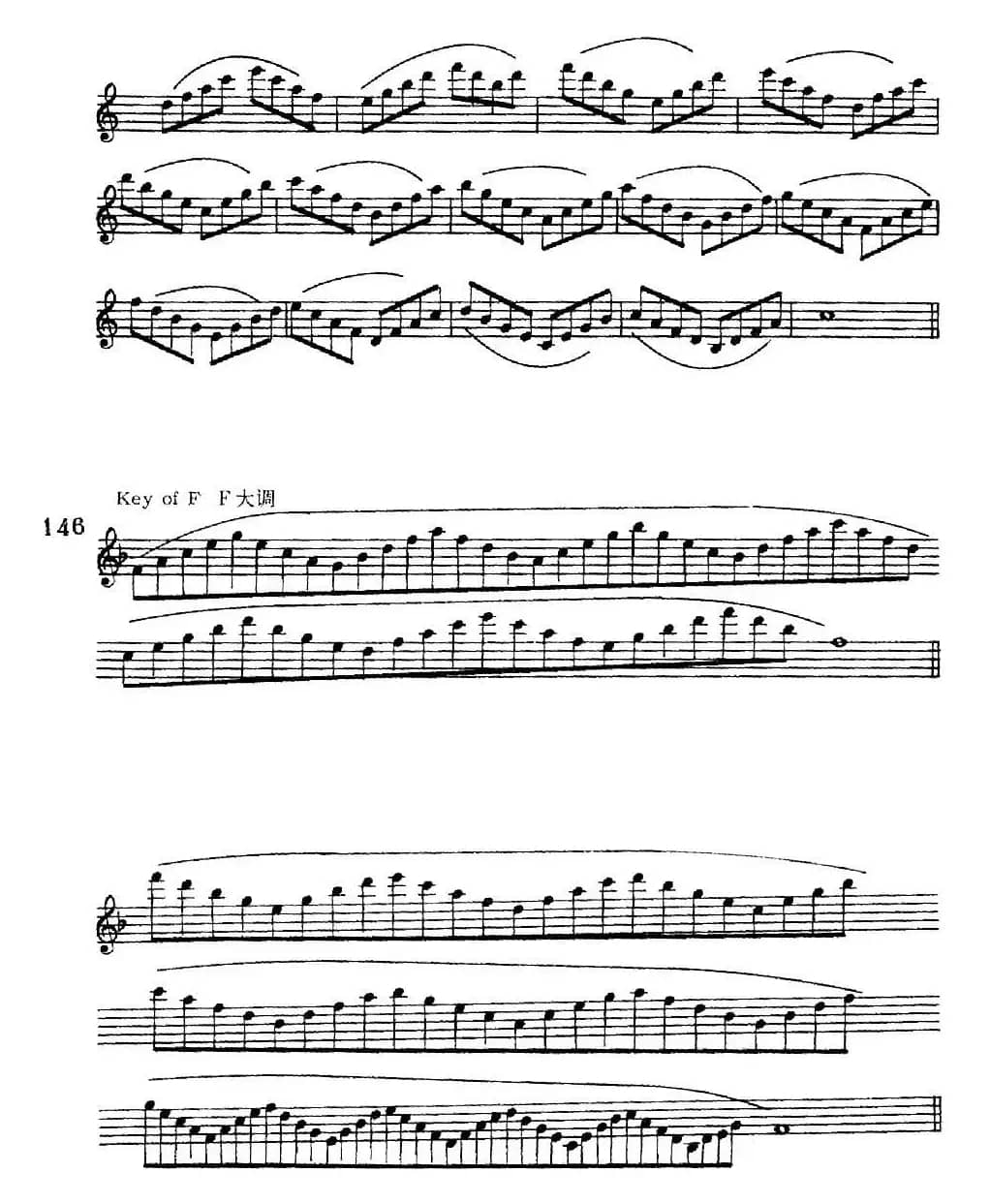 萨克斯演奏教程第五节（五音和弦-守调变奏）