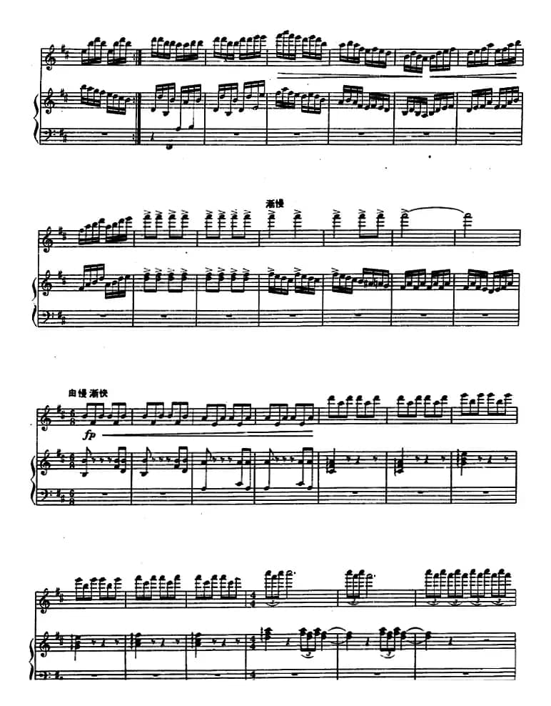 风雨行舟（高胡独奏）