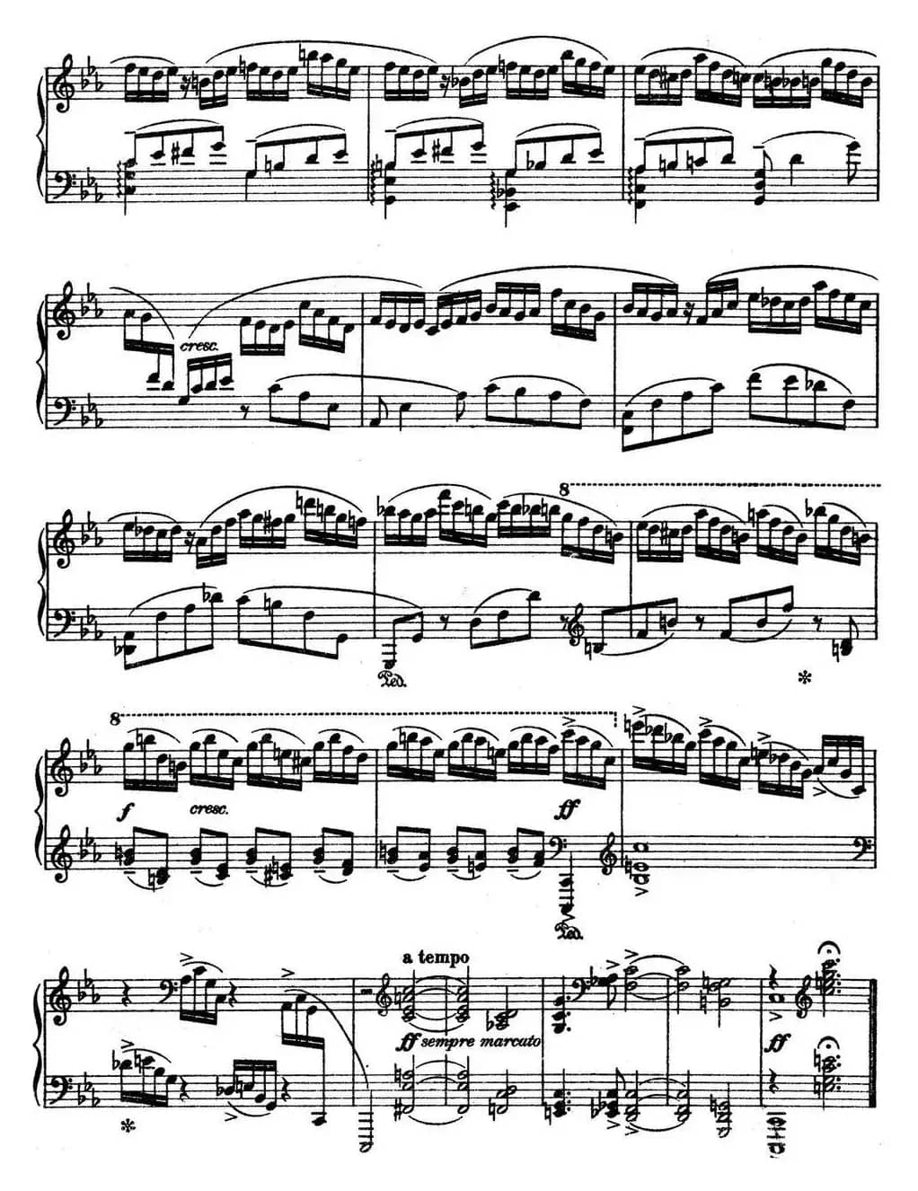 10 Preludes Op.23（拉赫玛尼诺夫10首前奏曲·Ⅶ）
