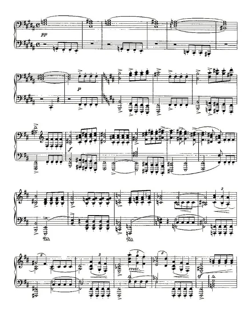 Ballades（勃拉姆斯4首叙事曲）