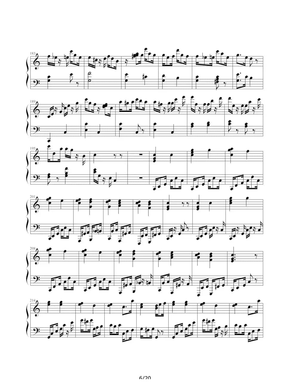 小星星变奏曲—莫扎特