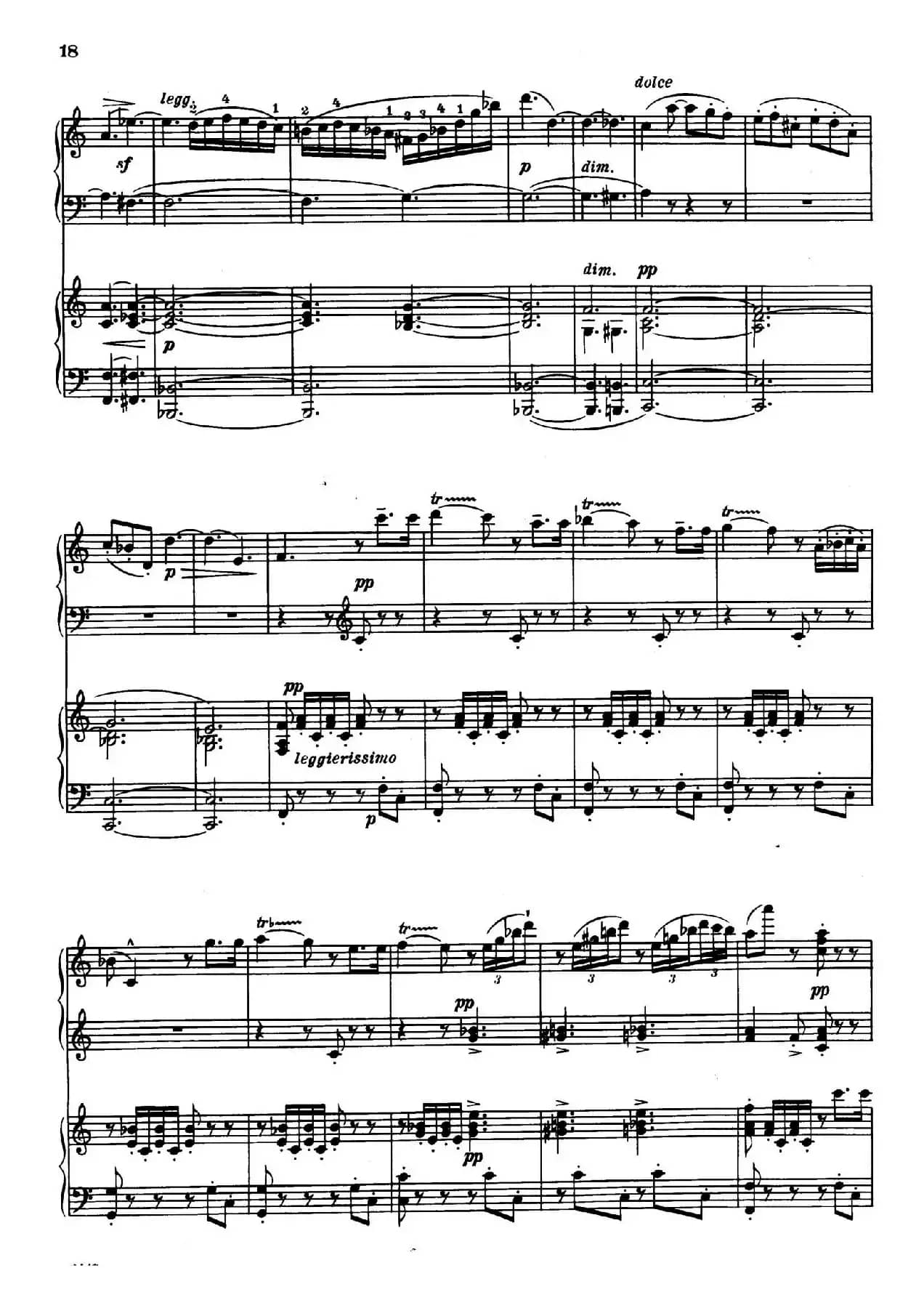 Introduction et Rondo Capriccioso Op.28（引子与随想回旋曲·双钢琴）