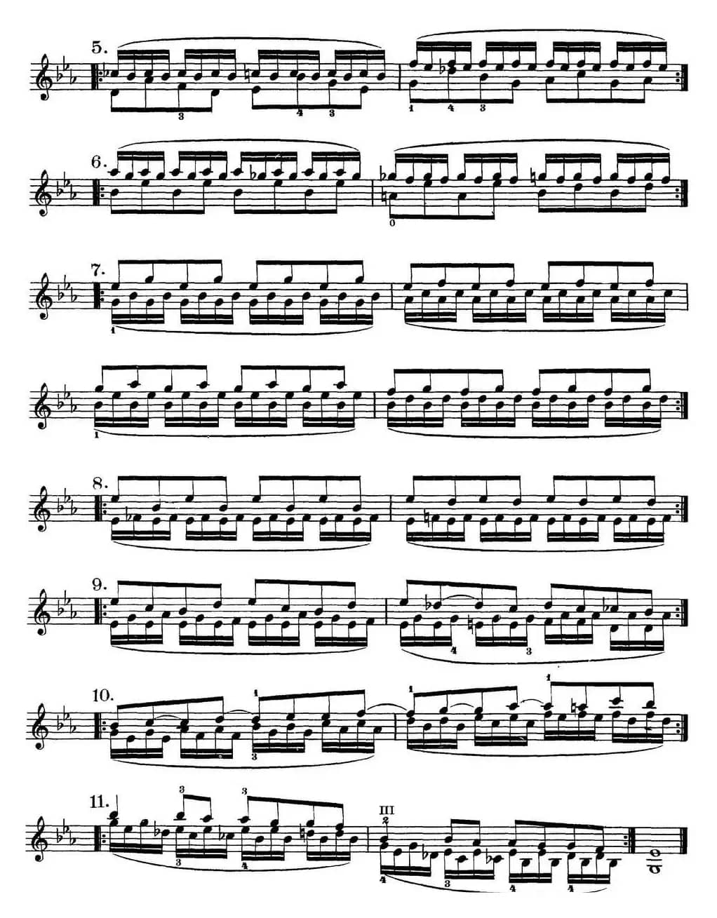 史拉迪克小提琴技术练习 第2册（Ⅹ）